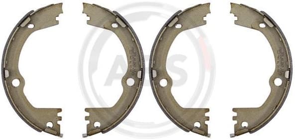 Brake Shoe Set, parking brake 9363