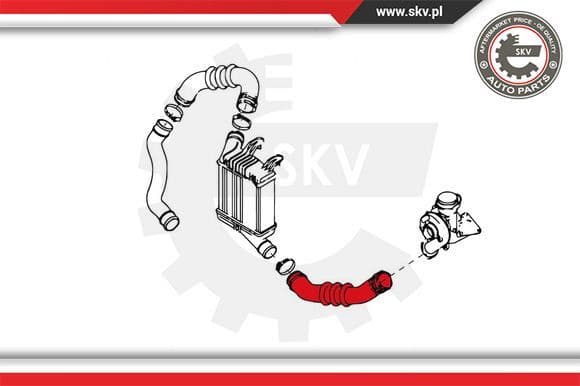 Charge Air Hose 24SKV640 - image 4