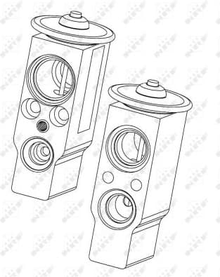 Expansion Valve, air conditioning 38378