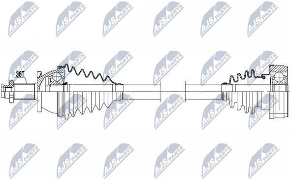 Drive Shaft NPW-VW-105 - image 4