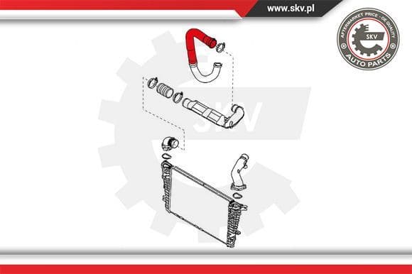 Charge Air Hose 24SKV806 - image 4