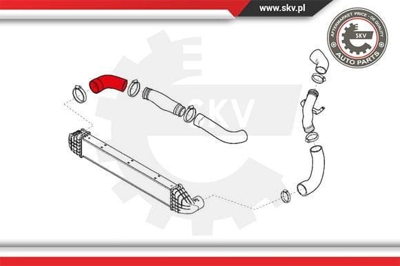 Charge Air Hose 24SKV817 - image 4