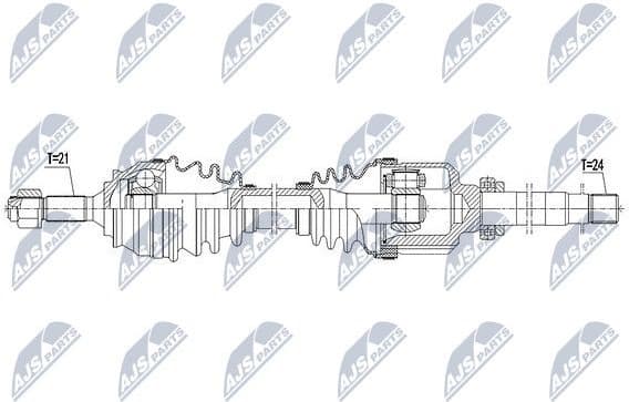 Drive Shaft NPW-PE-047 - image 5