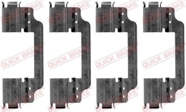 Accessory Kit, disc brake pad 109-1871