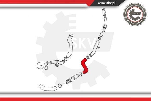 Charge Air Hose 24SKV985 - image 4