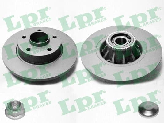 Brake Disc LPR HUB BRAKE DISC LINE - FULL COATED R1020PRCA