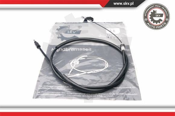 Cable Pull, parking brake 25SKV084