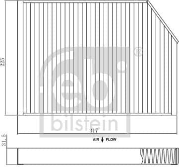 Filter, cabin air 174436