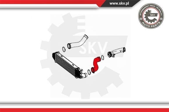 Charge Air Hose 24SKV698 - image 4