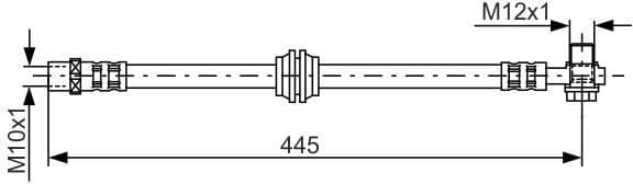 Brake Hose 1 987 476 990