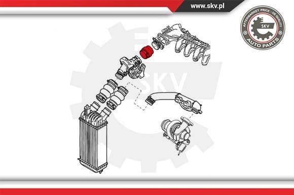 Charge Air Hose 24SKV787 - image 4
