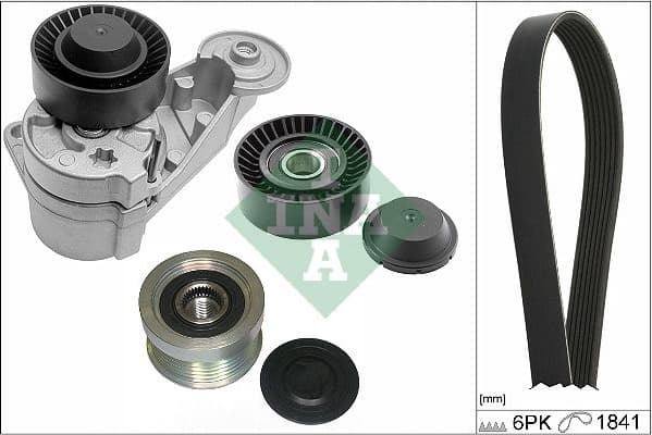 V-ribbed Belt Set 529 0480 20