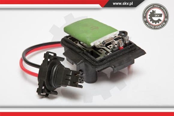 Resistor, interior blower 95SKV025