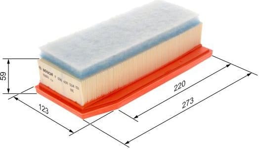 Air Filter F 026 400 534 - image 5