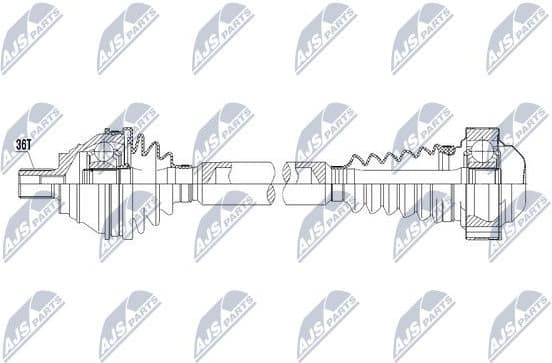 Drive Shaft NPW-VW-060 - image 4