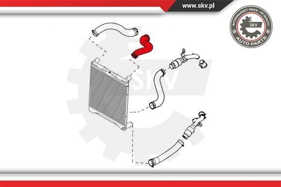 Charge Air Hose 24SKV667 - image 4