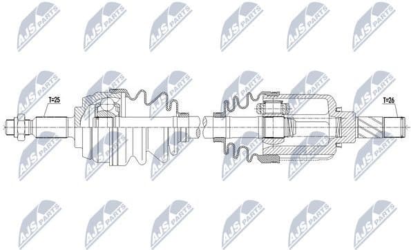 Drive Shaft NPW-RE-146 - image 4