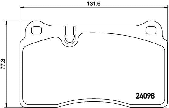 Brake Pad Set, disc brake PRIME LINE P85116