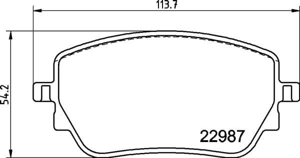 Brake Pad Set, disc brake PRIME LINE P50148