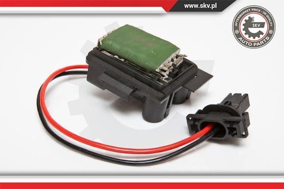 Resistor, interior blower 95SKV045