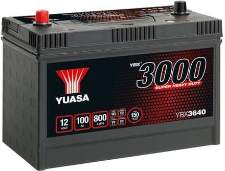 Starter Battery Super Heavy Duty Battery YBX3640