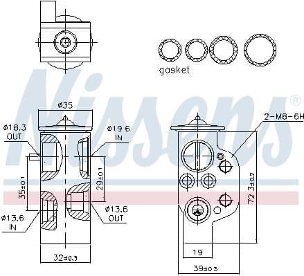 Expansion Valve, air conditioning ** FIRST FIT ** 999347 - image 6