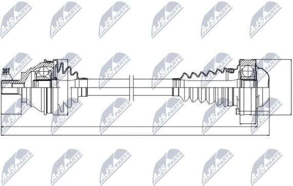 Drive Shaft NPW-VW-032