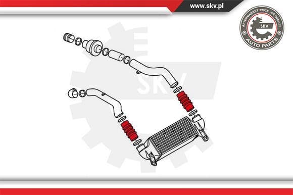 Charge Air Hose 24SKV759 - image 4