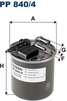 Fuel Filter PP 840/4
