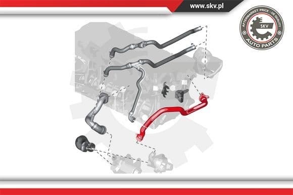 Radiator Hose 24SKV260 - image 4