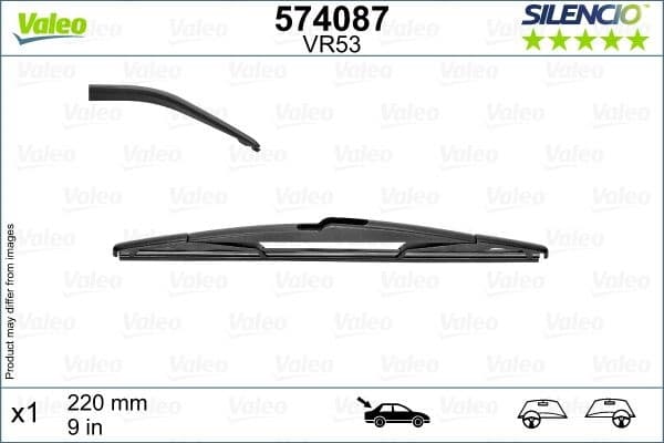 Wiper Blade SILENCIO REAR 574087