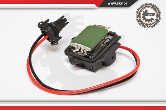 Resistor, interior blower 95SKV044