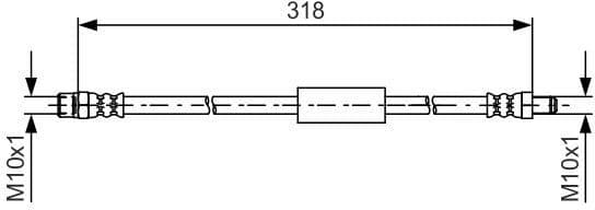 Brake Hose 1 987 481 618