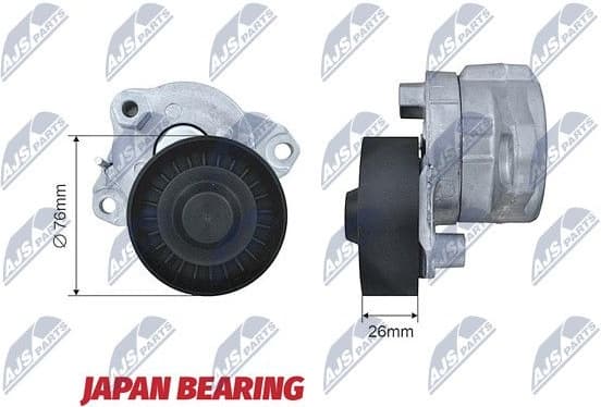 Tensioner Pulley, V-ribbed belt RNK-ME-012