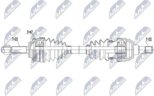 Drive Shaft NPW-DW-045 - image 4