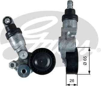 Belt Tensioner, V-ribbed belt DriveAlign™ T39390