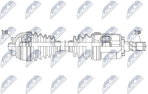 Drive Shaft NPW-BM-133 - image 4