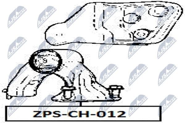 Mounting, engine ZPS-CH-012 - image 6