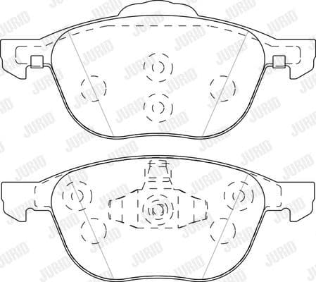 Brake Pad Set, disc brake 573753J