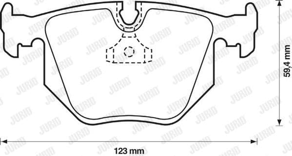 Brake Pad Set, disc brake 571918J - image 2