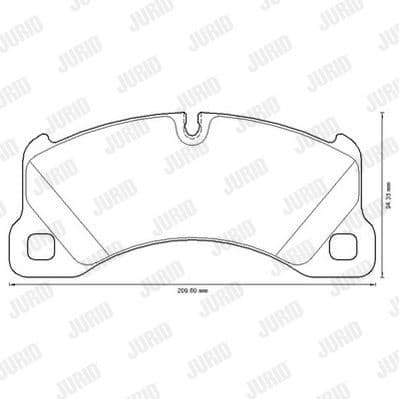 Brake Pad Set, disc brake 573329J