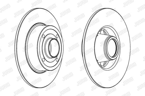 Brake Disc COAT+ 562939JC-1