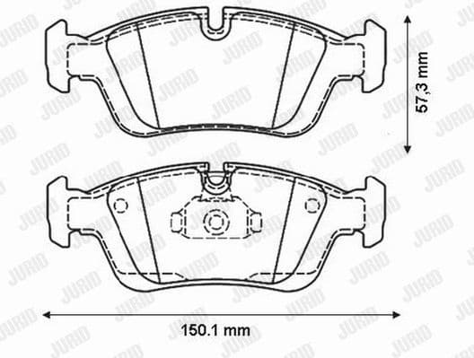 Brake Pad Set, disc brake 571959J - image 2