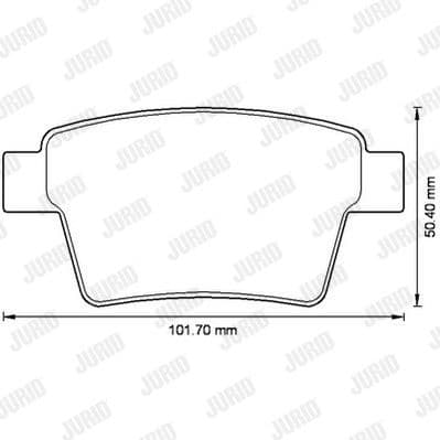 Brake Pad Set, disc brake 573218J