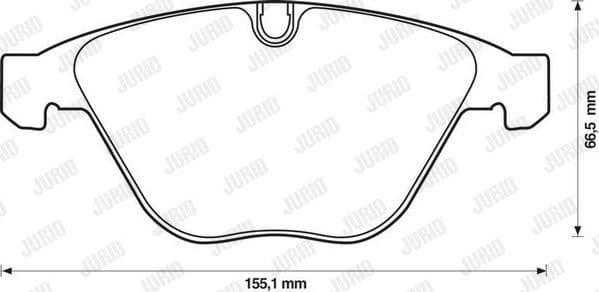 Brake Pad Set, disc brake 571990J - image 2