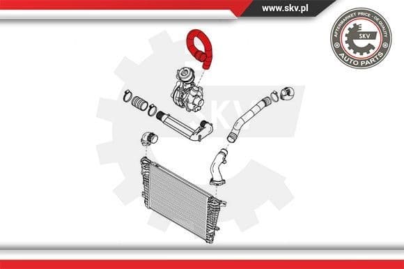 Charge Air Hose 24SKV879 - image 4