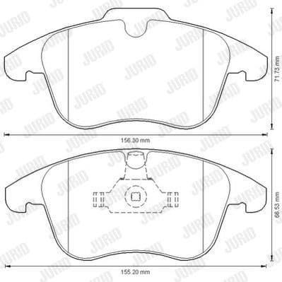Brake Pad Set, disc brake 573201J - image 2