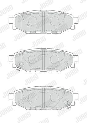 Brake Pad Set, disc brake 573380J