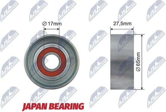 Tensioner Pulley, V-ribbed belt RNK-HY-002