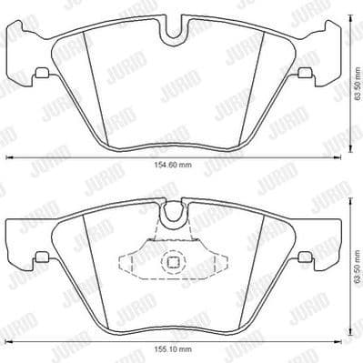 Brake Pad Set, disc brake 573151J - image 2